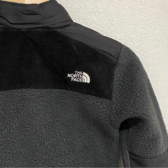 NWT THE NORTH FACE Boys' Forrest Mixed-Media Full Zip Fleece Jacket Asphalt GreY - Picture 8 of 12